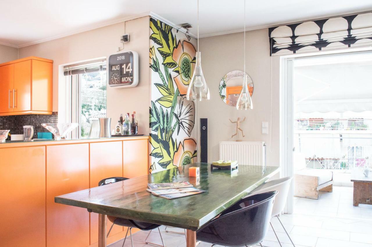 Designer'S Apartment Close To City Center Афины Экстерьер фото